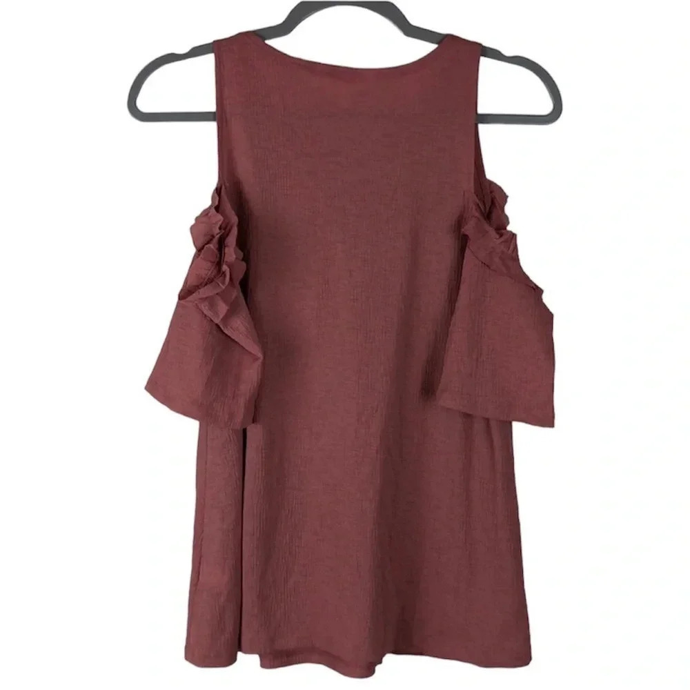 Lauren Conrad Cold Shoulder Top Size XS - Picture 2 of 6